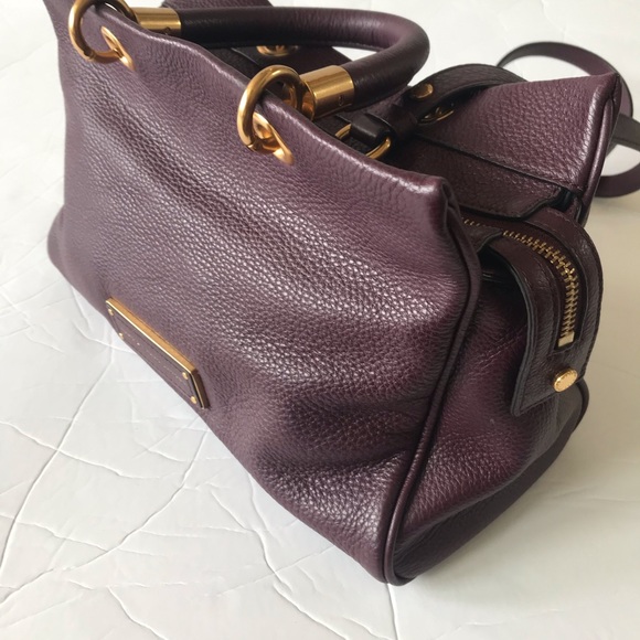 Marc by Marc Jacobs Too Hot To Handle Satchel Plum - Picture 3 of 6